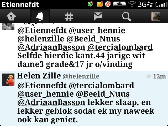 Net_Tertia's tweet photo. When leaders @helenzille BLOCK innocent people asking questions not suited to their agenda it makes one wonder!#antDA http://t.co/cf57FOMGrW