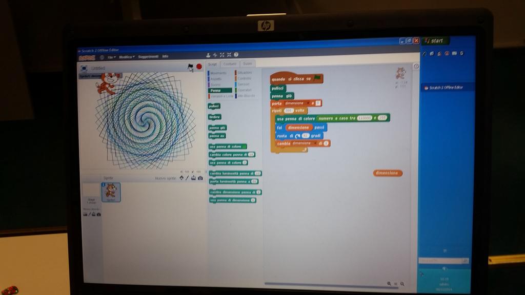 atedIctTicino's tweet image. #ated4kids #coderdojoTicino il progetto del nostro Leo #scratch @CoderDojo