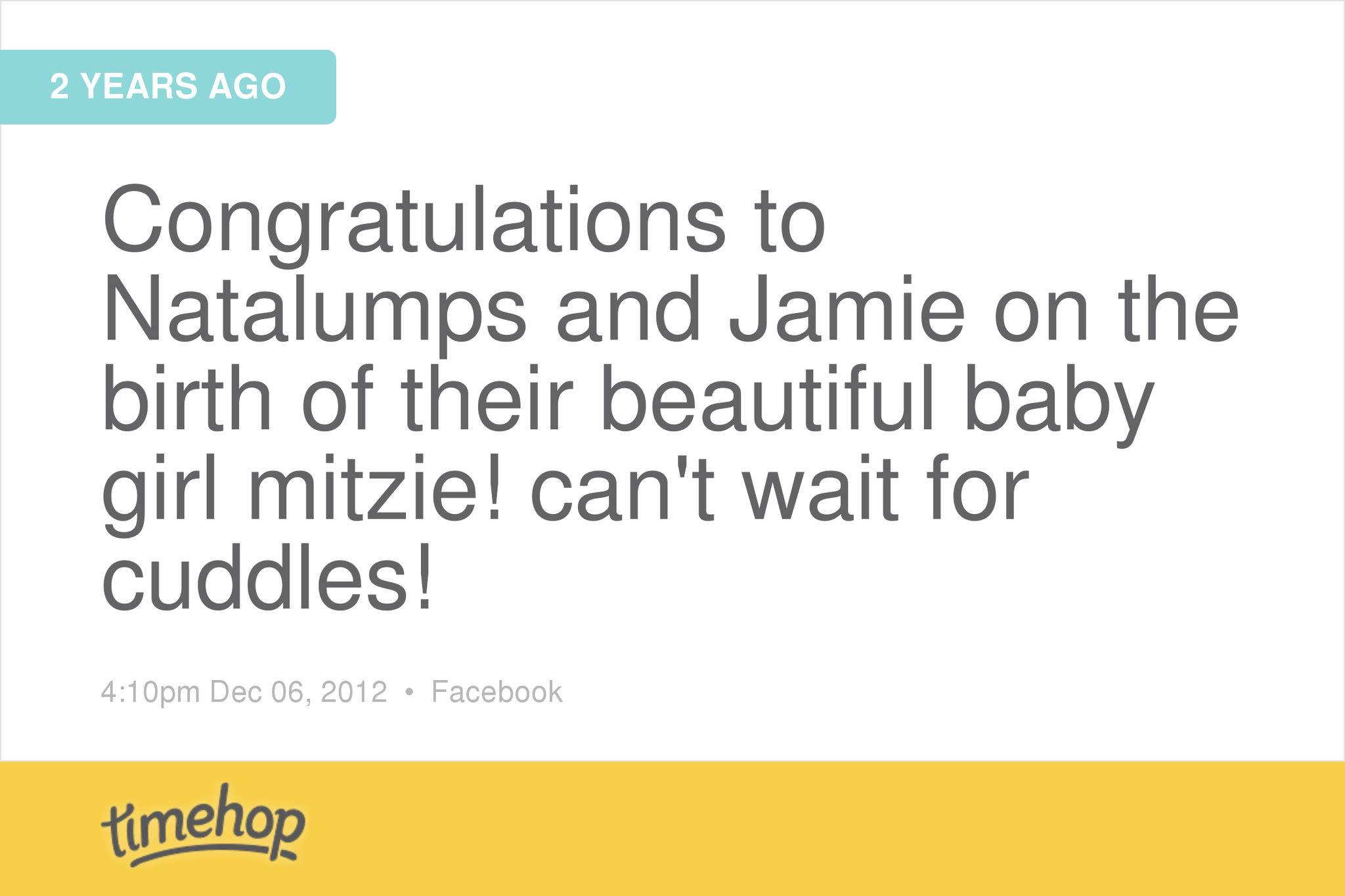 Cant believe my mitzie moos two already! happy birthday princess! see you later xxxx  