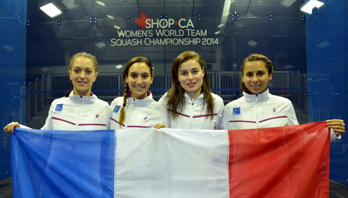 <a href="/WWT2014squash/">WWT Squash 2014</a> Les bleues pour une historique 5e place à 17h contre USA. #BleuesSquashCanada #squash @CamilleSerme