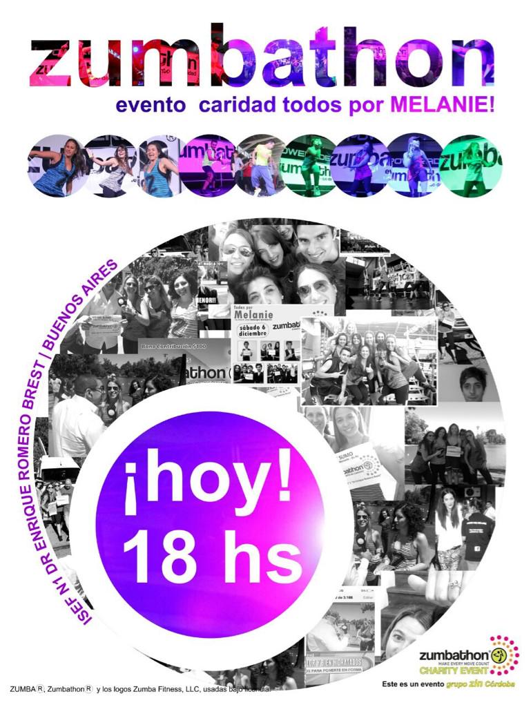 danykaplan's tweet photo. #ZumbathonPorMelanie #LlegoElDia #TeEsperamos @pashkus @HambreCero @MartinSipicki @Vale975 @telefecom @Fabidiksha http://t.co/R41be2bE8u