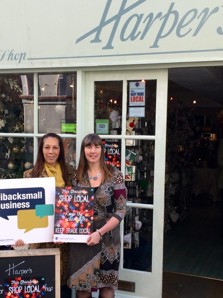 Enjoyed talking small business today with <a href="/HelenGrantMP/">Helen Grant OBE MP</a>