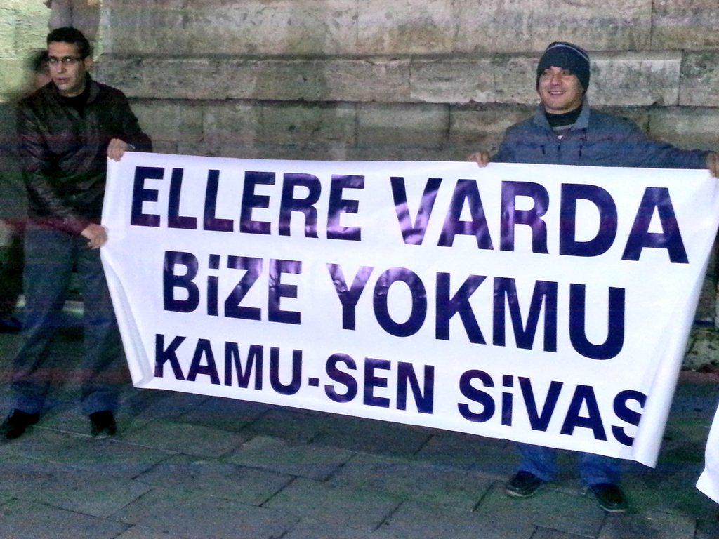 Adalet dediniz hakkımızı yediniz.