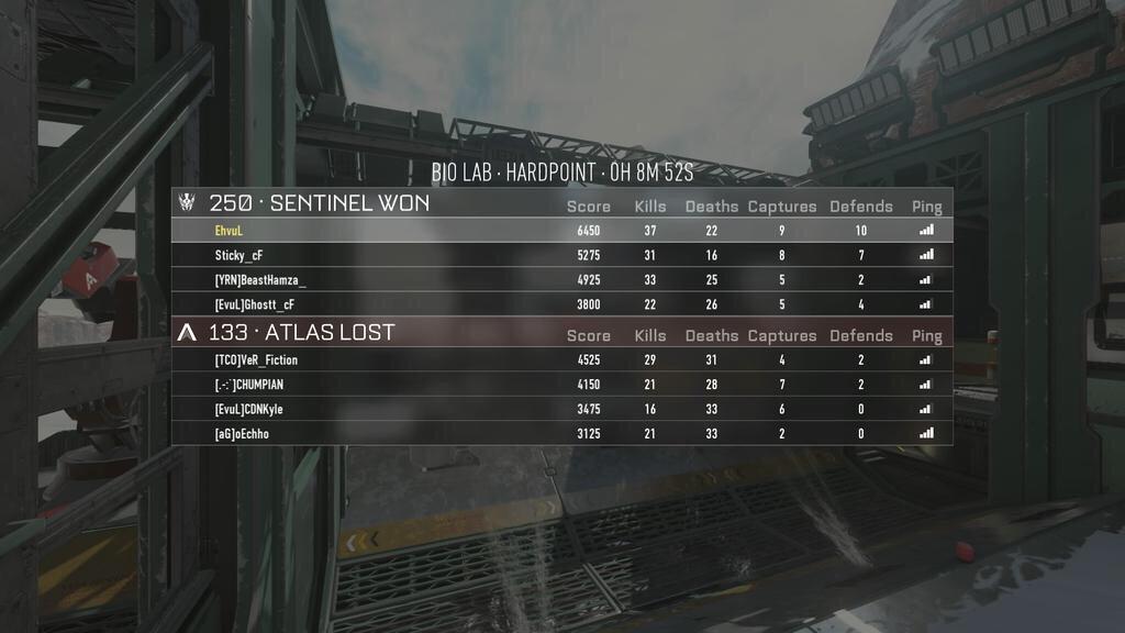 CrossFirePS4's tweet photo. Here is our stats in last night league match against Agility @miracletourneys Won 3-0 http://t.co/iLjLCG601r