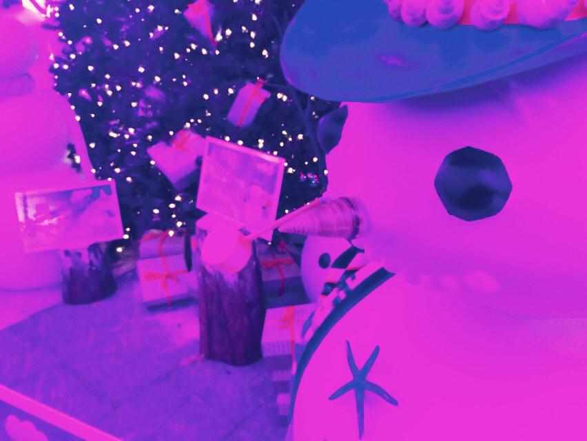 RMurdochFOX2's tweet image. We are in Cadillac Square for the Showcase D'Holidays and look at this #snowmancollection.