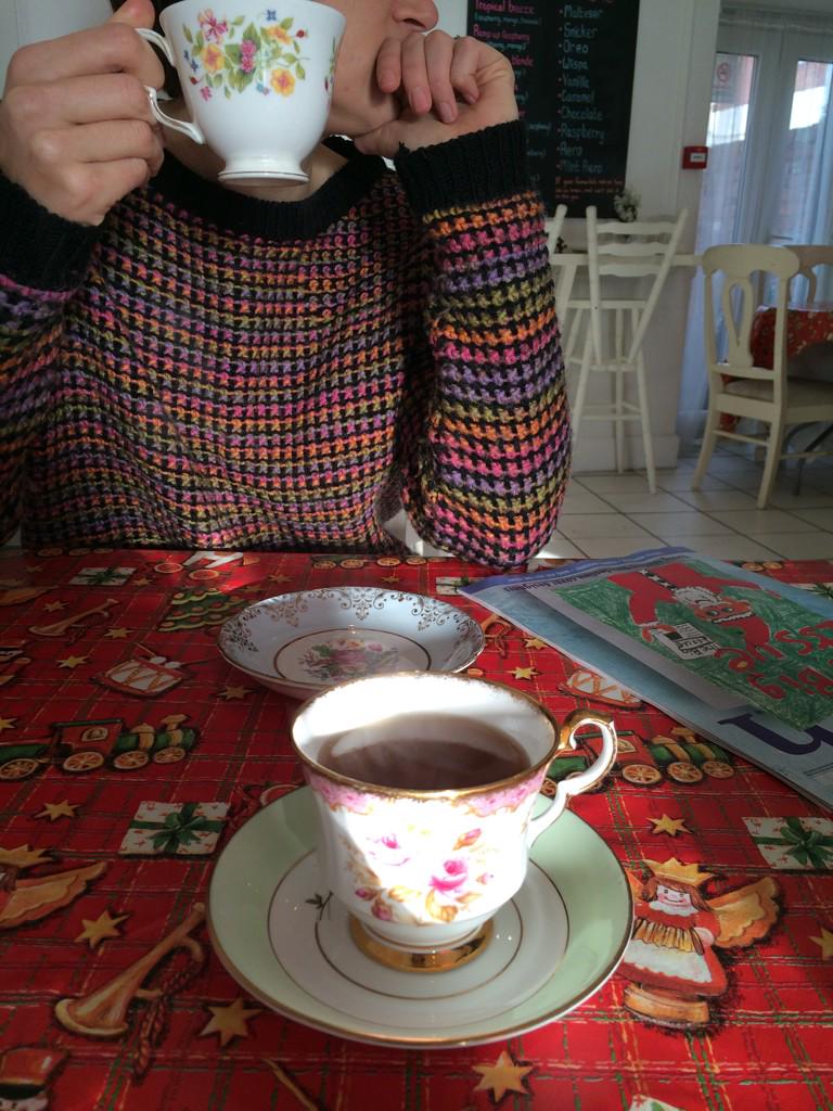 bevcraig's tweet image. Lovely Hot Cider Punch at Refresh Cafe in Didsbury #smallbizsatmcr