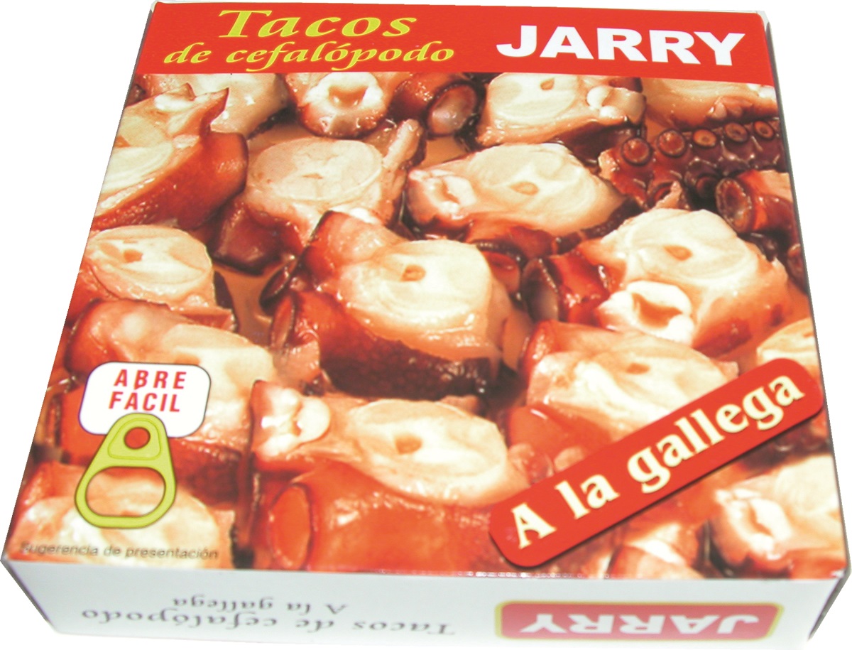 ConservasJARRY's tweet photo. Hoy os presentamos nuestros tacos de cefalópodo a la gallega!!! http://t.co/fWwZQ5Lbxe