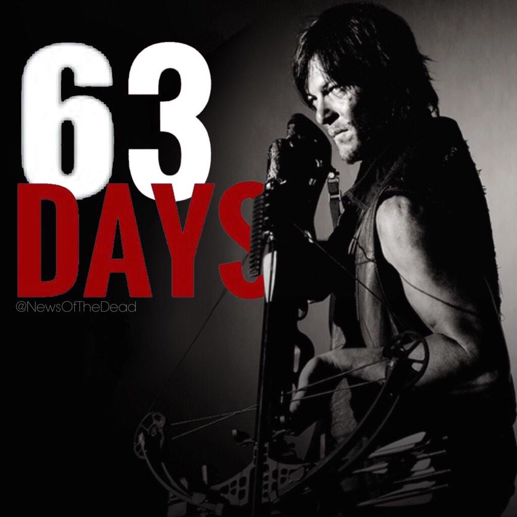 NewsOfTheDead's tweet photo. 63 DAYS! #TheWalkingDead http://t.co/MhdfCMsRD1