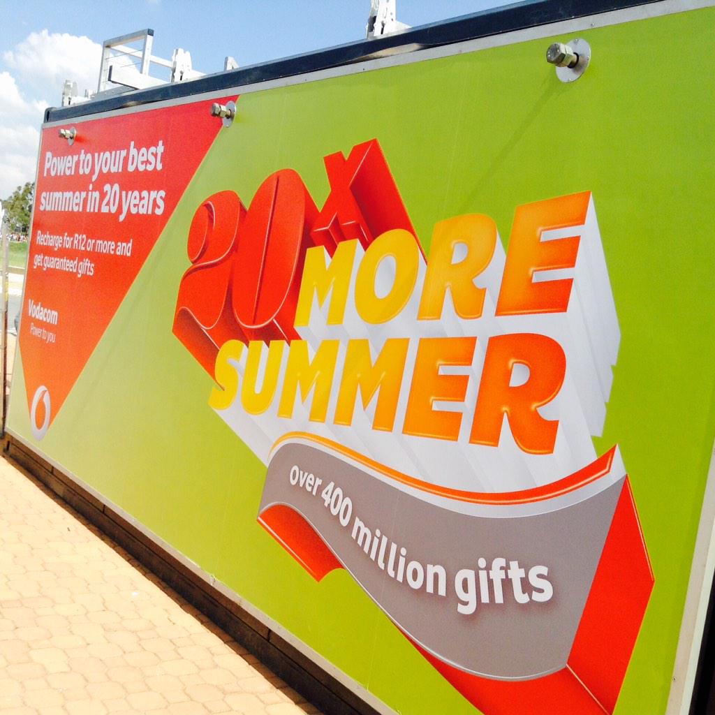 Vodacom's tweet photo. 20x more #VCsmmer. 1 lucky fan will experience a life-changing summer during #VCSowetoDerby half-time. Good luck. http://t.co/oGb13NeQLG
