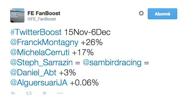 Vous êtes fabuleux !
On va faire de grandes choses ensemble
#ElectricMan #ElectricFan #FormulaE