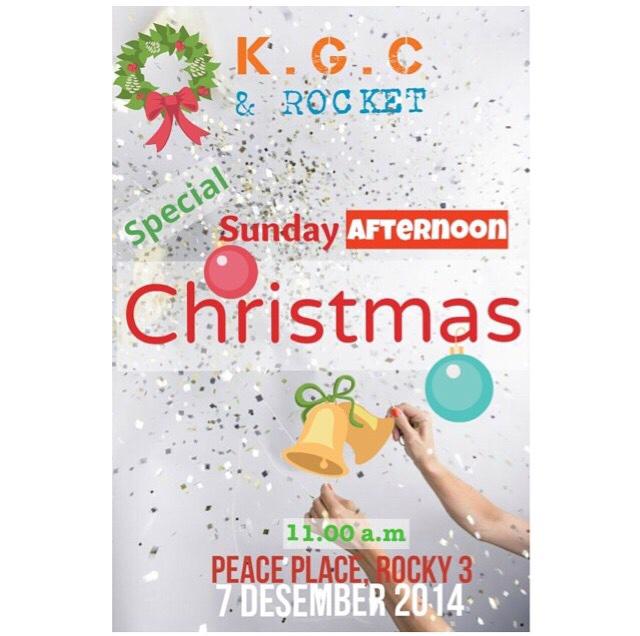 RocketBandung's tweet photo. Sunday Afternoon Christmas Party!!
bareng ROCKET &amp; KGC!!
Besok @ 11am, Hall PP
Dresscode: merah, putih, hijau &amp; biru! http://t.co/bOqWpWzzOP