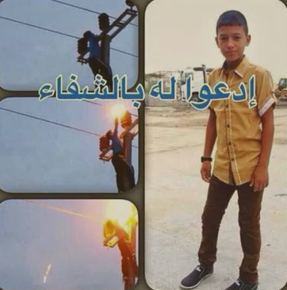 tiitooo750's tweet photo. فتى عمود الكهرباء
ادعوا له بالشفاء http://t.co/8lfxyjWAyD