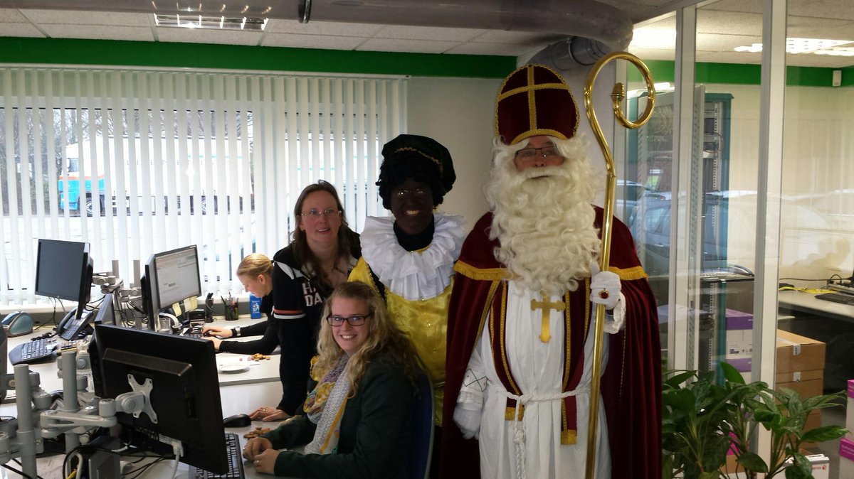 The dutch Santa Claus came by this week!