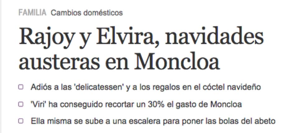 El_Citador's tweet photo. La mujer de Rajoy vive al límite ¿No debería pedírselo al mayordomo como hacemos los demás? (Última frase). http://t.co/WEMFgf7rQE