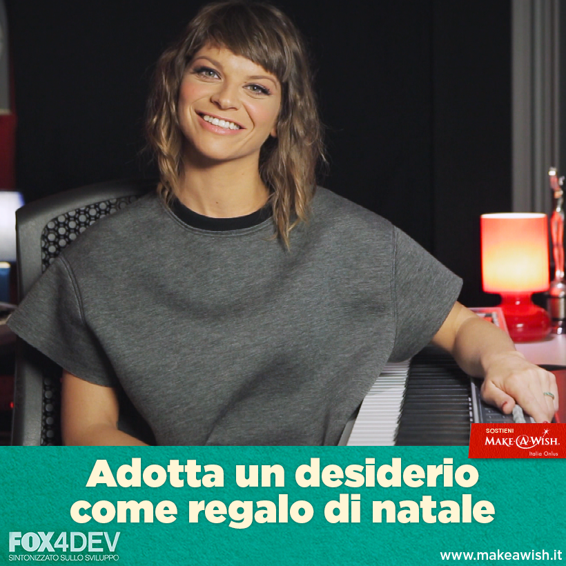 foxcrimeit's tweet photo. Supporta anche tu @MakeAWishItalia. Adotta un desiderio per #Natale su http://t.co/G2qFf5ZyLO #FOX4DEV, @AmorosoOF http://t.co/PNXFVL1ZWL