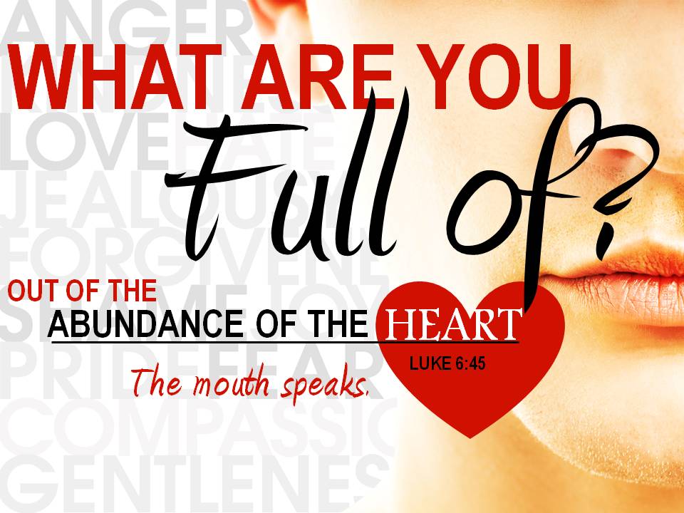 out of the overflow of the heart the mouth speaks nasb out of the overflow of the heart the mouth speaks nasb
