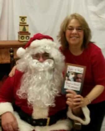 Book signing event with Santa! Grammy Pag's Stories grammypagsstories.com #chikdrensbooks #kidlit #fun
