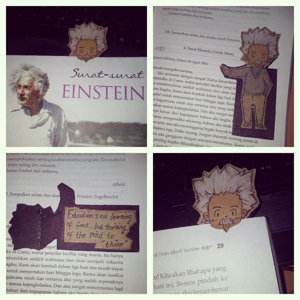 #Einstein #Bookmark