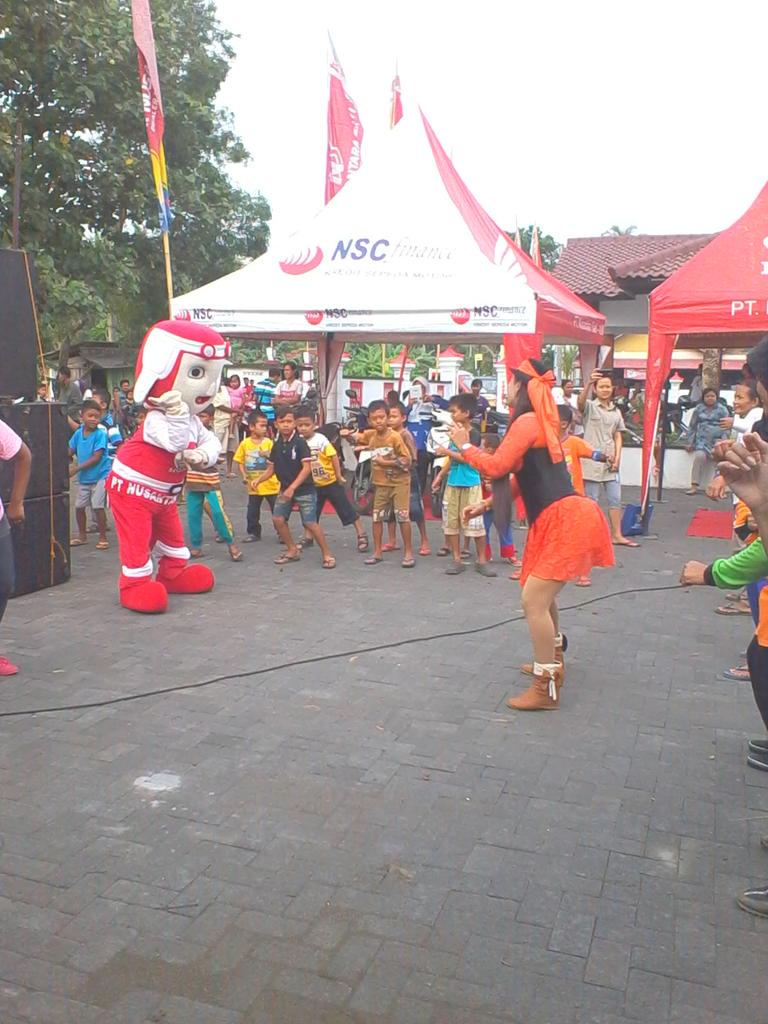 Event di kebumen bersama PT Nusantara Sakti Gombong