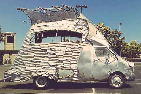 What the F did they do to this van?! 🐟💩