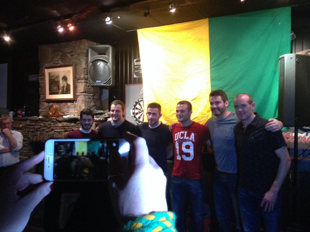 All Donegal Allstars making an appearance in the Centre last weekend