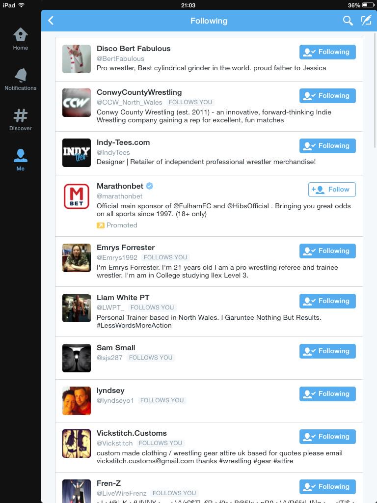 blazerenegade's tweet photo. So twitter are allowed to advertise companies pages on my "following " tab, even when I'm not following them! #wrong http://t.co/LzD6nFxOkK