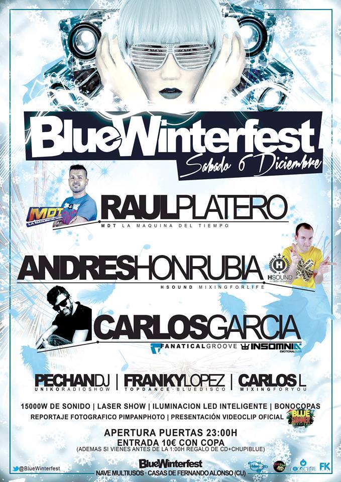 AndresHonrubia's tweet photo. Salimos para Teatinos, en breve @BlueWinterfest @PLATEROMDT @FANATICALGROOVE @FrankyLopezDj @pechan_dj @Carlosldj http://t.co/VjVwBjJsSC