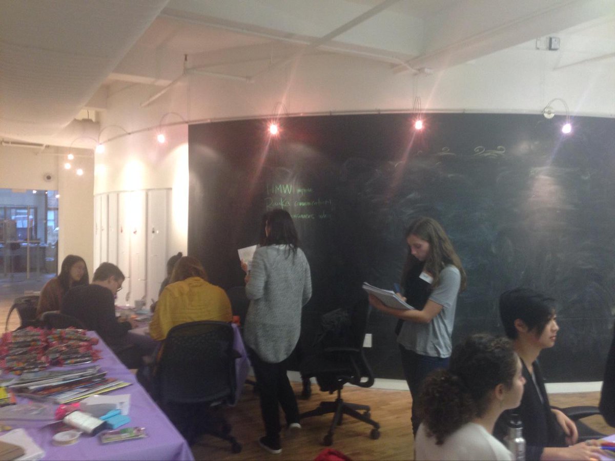 BridgeatWagner's tweet image. It's Day 2 at @SEBootCamp ! Design Challenge Teams are Hard at work! @nyuwagner @SVADSI @avenues