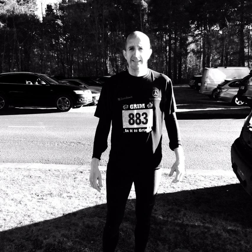 head_stuart's tweet image. The Grim taken on and conquered! Just about feeling my toes.