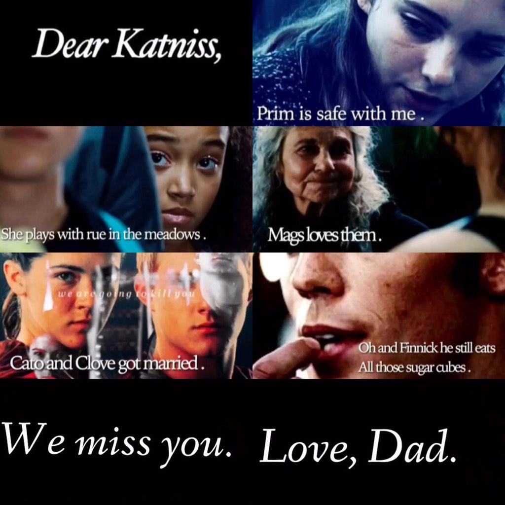 KatnissIsMyLife's tweet photo. We miss you. http://t.co/DUY2SFDbbG