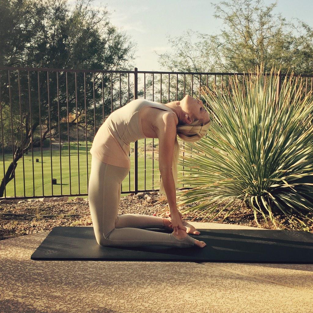 Natalie Gulbis on X: Morning Yoga. Loving these @adidaswomen