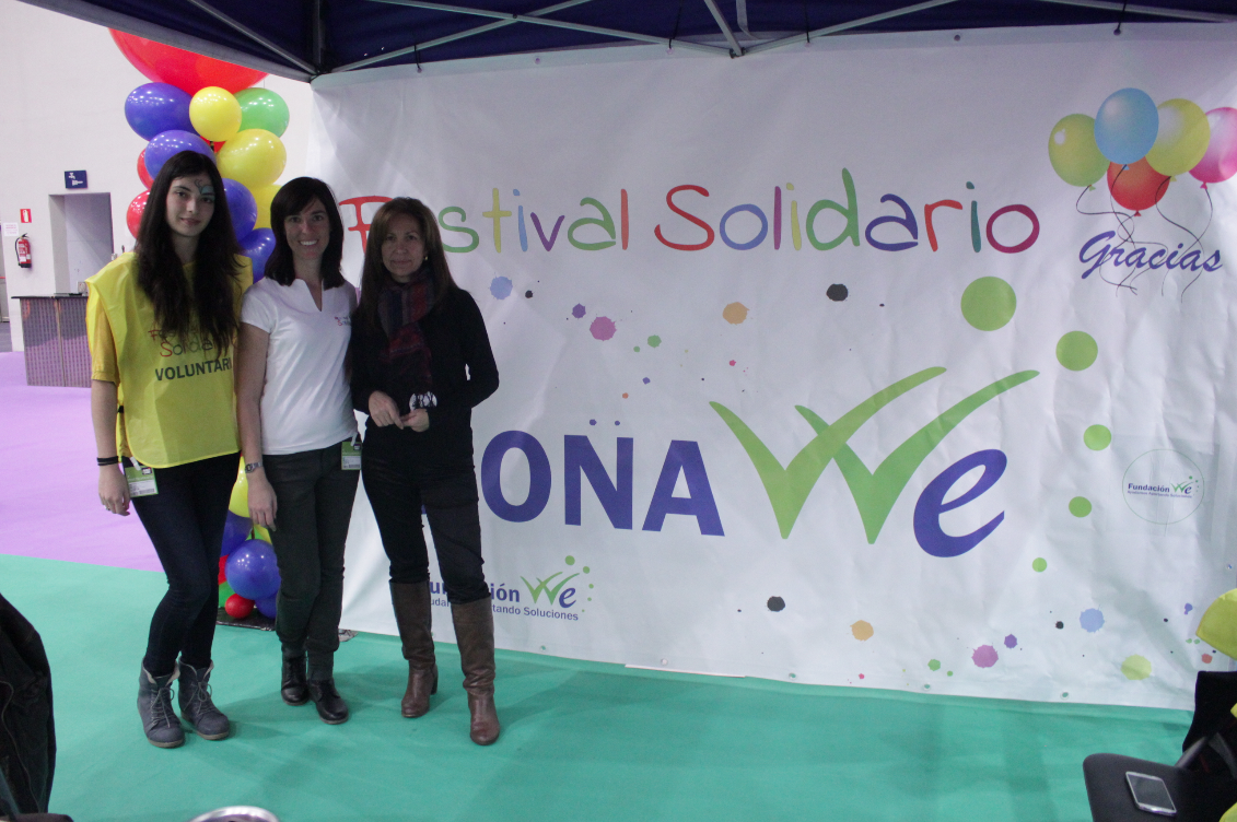 JuvenaliaIFEMA's tweet photo. Descubre la @FundacionWe y sus programas de ayudas. ¡Espíritu solidario! http://t.co/kr0LZcrLrA