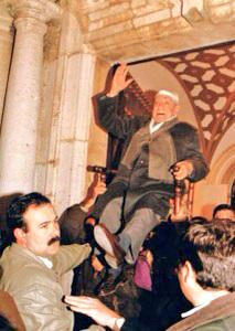 Sonando la campana de Santa Ana,me acuerdo de mi abuelo Rafael Santos. Última venida extraordinaria, 1993 #Setefilla