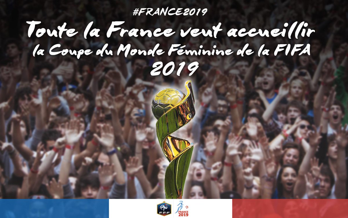 equipedefrance's tweet photo. En 2019, c'est en France que nous voudrions accueillir la prochaine Coupe du Monde Féminine de la FIFA! #FRANCE2019 http://t.co/MSEHtzaO3b