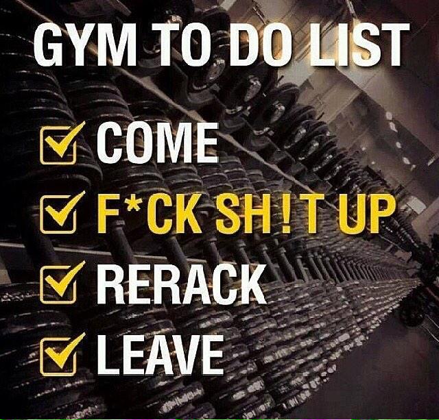 workout_fanatic's tweet photo. Gym to do list😉 http://t.co/OcoR4odFdu