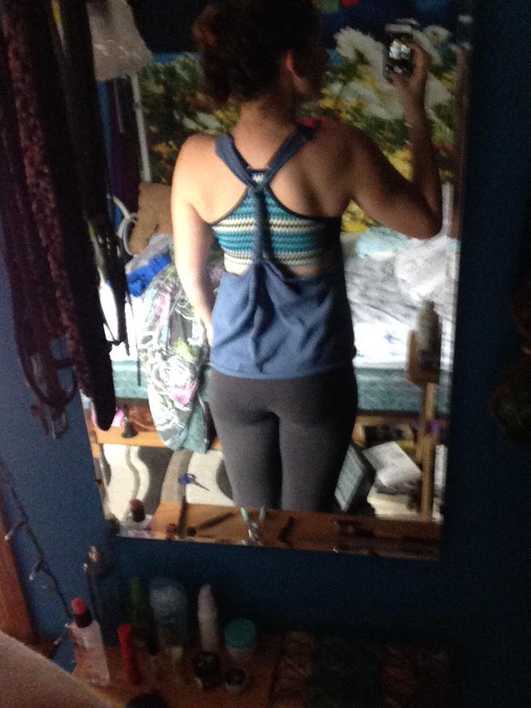 trustmeirow's tweet image. Made a DIY cutoff today, kind of in love😍 #backslip