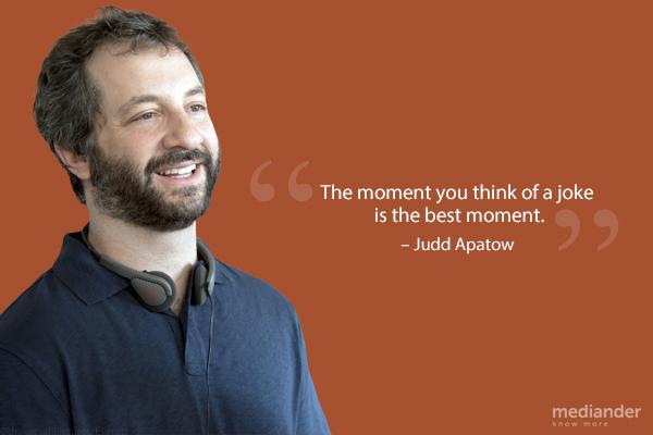 Happy birthday to Judd Apatow, who describes his favorite thing here. 