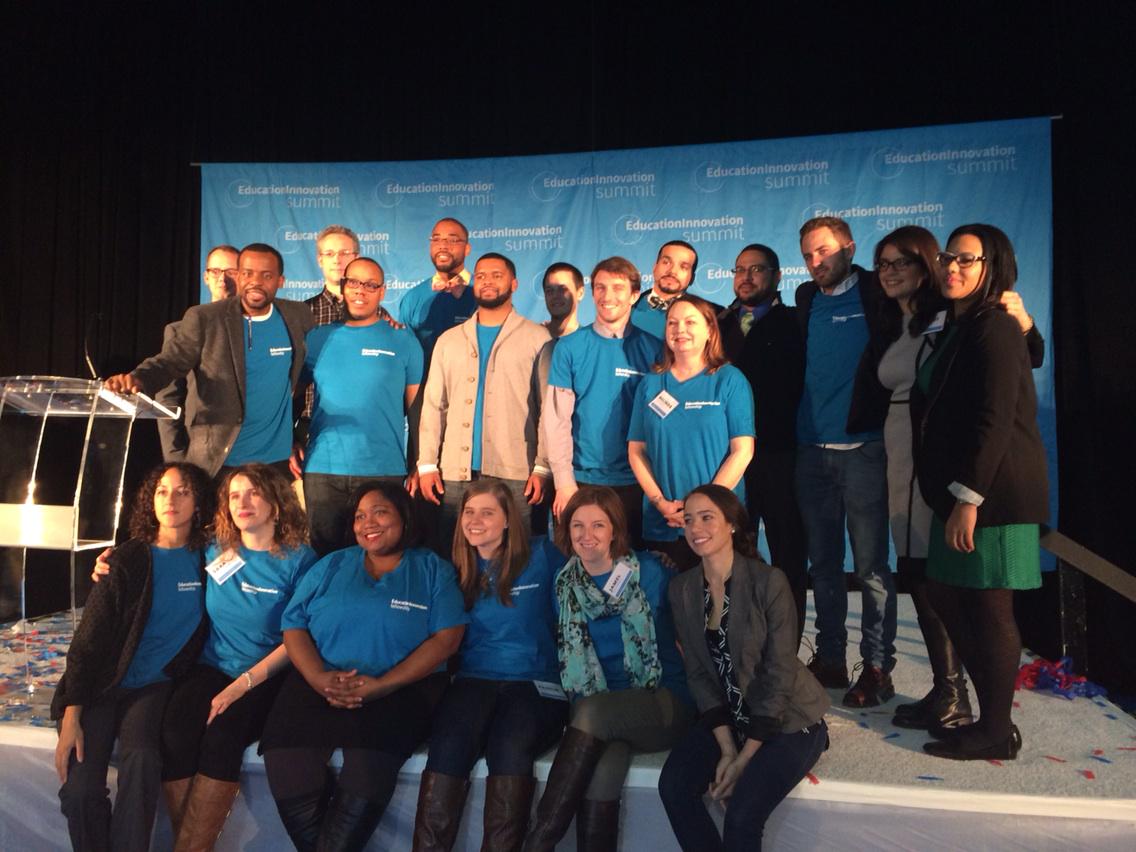 BethGambaSteel's tweet photo. This year's cohort of Ed Innovation Fellows are truly our heroes-thx for your leadership! #EISDC http://t.co/ol6RN0P0UI