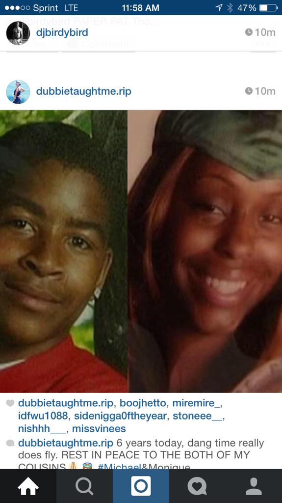 youngWhoMM's tweet photo. #MoniqueandMichaelDay #RiPNumbaNine http://t.co/zTpjKdi2Mm