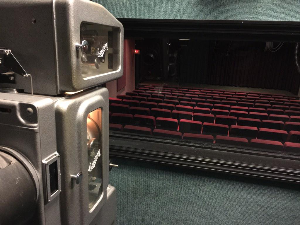 Excited to see Gremlins 2 blasted through this bad boy at Cinevision this Tuesday with @enjoythefilmatl