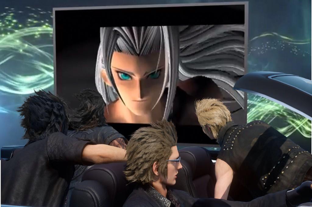 セフィロス大先輩PS4で会えるの楽しみっす！！ #FF15クソコラグランプリ