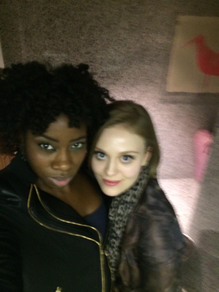 Dani_Moseley's tweet photo. Love my bestie @theabeyleveld CONGRATULATIONS on your award goregous! #youEarnedIt #BathroomAntics http://t.co/Jg9iJ0EQk4