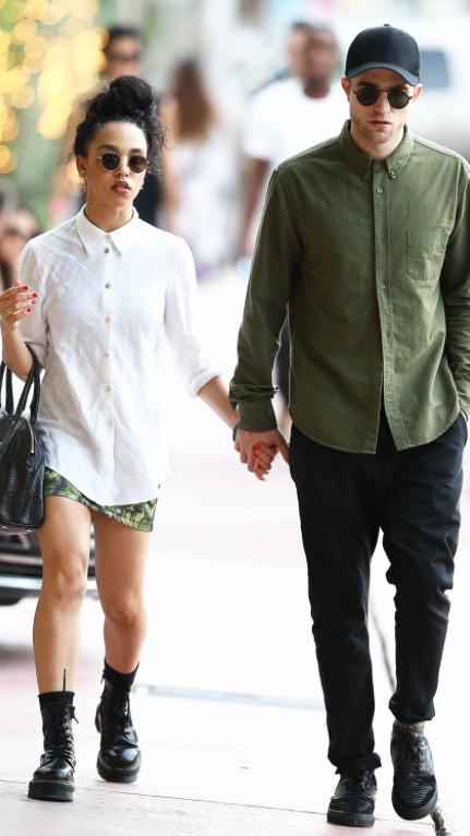 78Babie's tweet photo. “@RobPattzBrasil: Robert e FKA Twigs em Miami (05/12) http://t.co/wo7F0DKV9O”