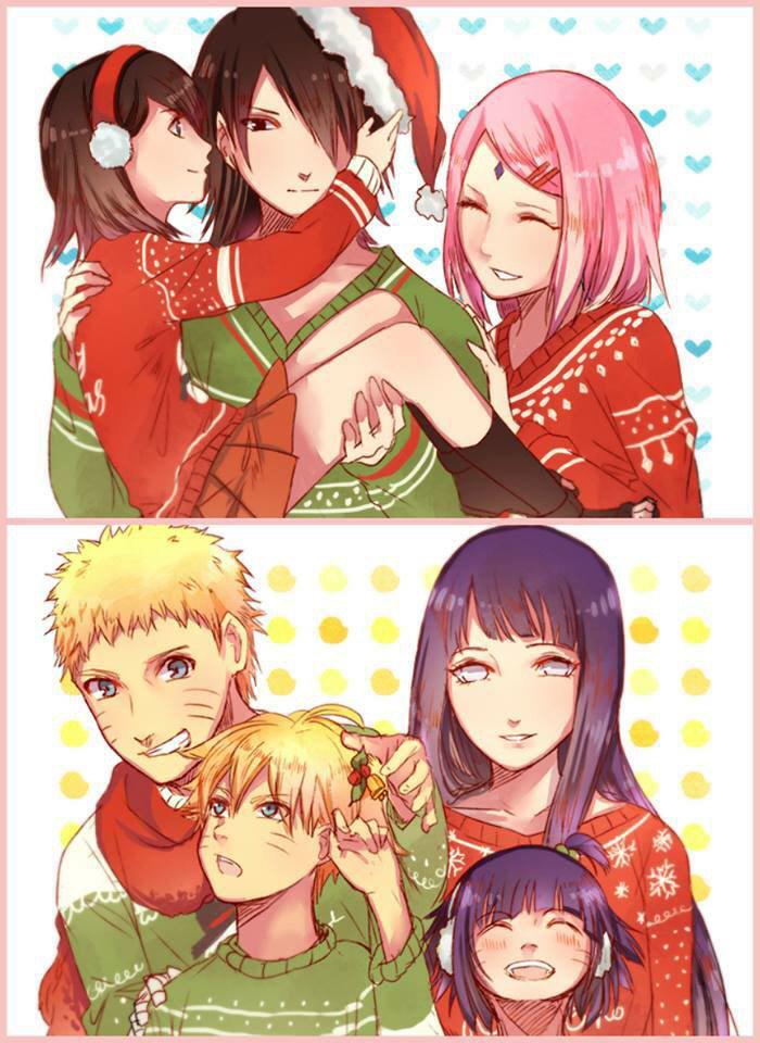 Image: Naruto Families 〖 Naruto Hinata Boruto Himawari Uzumaki Sasuke