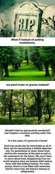What if instead of tombstones...