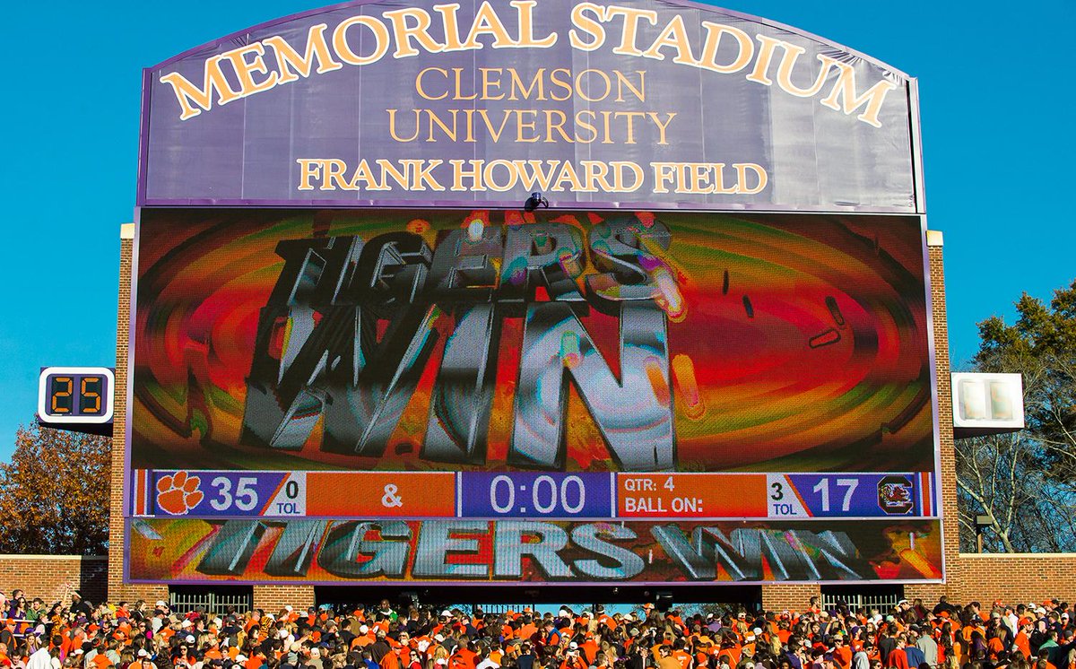 Seven days later, it still makes you smile, doesn't it?!? #Clemson