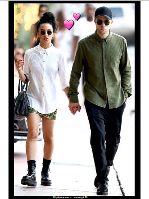78Babie's tweet photo. “@Shazzer_72UK: Cutest couple ever.. 💕😋 #RobertPattinson #FKATwigs http://t.co/kAjVlgS9Dk”
