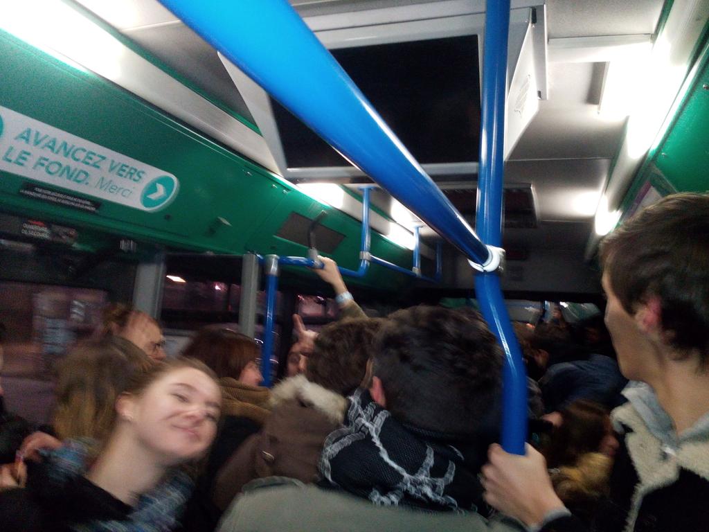 Toutelaculture's tweet image. #Trans2014, les joies de la navette