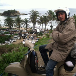 <a href="/pandupanud/">Pandu T Pramono 🛠</a>'s style #Scooter #Mods #Semarang #parka #vespa #sprint #original