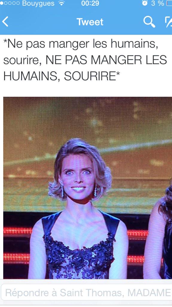 andydaveiga's tweet photo. PTDRRRRRR CA FAIT 10 MN QUE JE RIGOLEREEEEE #MissFance2015 http://t.co/3RPSYXC9lV